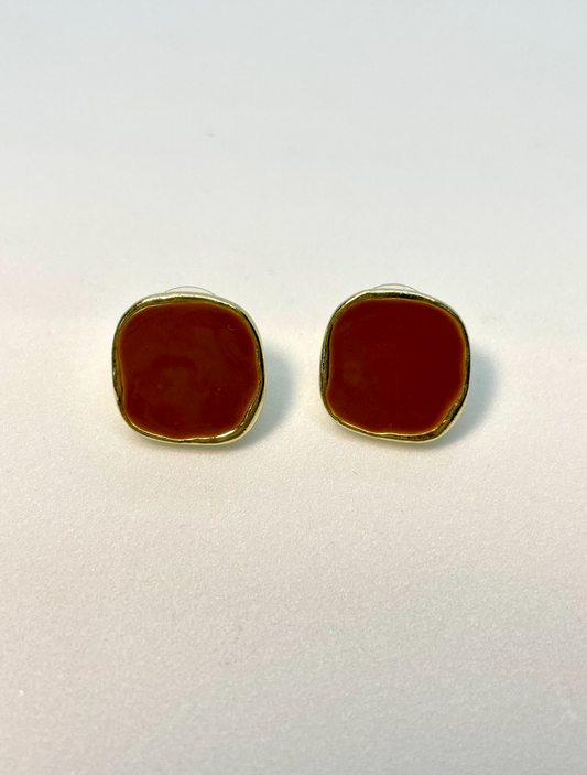 Aretes cuadrados